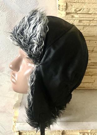 Шапка ушанка унисекс на зиму 57 см 58 см