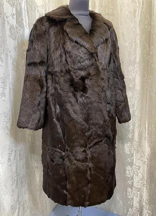 Шуба натуральный мех
