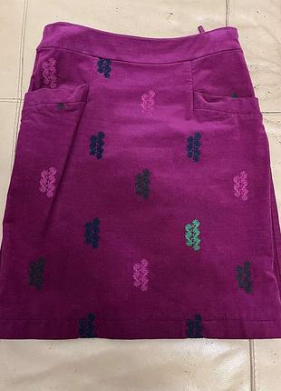 Яркая теплая юбка white stuff