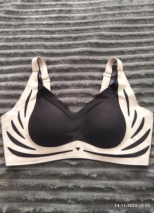 Бюстгальтер бесшовный 95-105 d-f