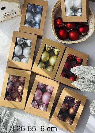 Новорічні прикраси на ялинку, іграшки на ялинку