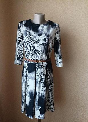 Платье теплое