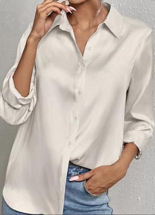 Атласна блузка