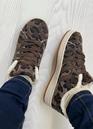 Утеплені черевики коричневі і сірі 🐆 останній розмір