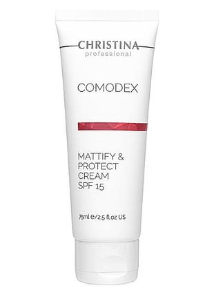 Крем спф 15comodex