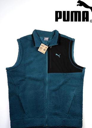 👾 жилет puma 🆕 новий з бірками 📐 розмір м, l, xl 💵 ціна 1999 грн(ціна на бірці 55 фунтів ~ 3100 грн) #ээ