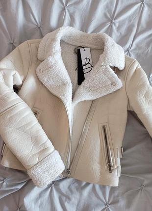 Стильная дубленка