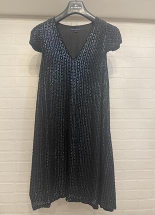 Сукня коктейльна на корпоратив river island розмір 14uk