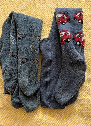 Теплі колготи на хлопчика, зріст 98-104 см