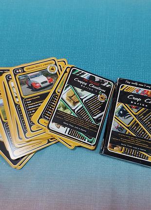 Карты игральные с машинками crap cars
