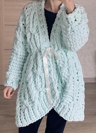 Плюшевий кардиган