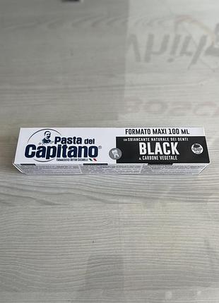 Зубна паста pasta del capitano carbone 100 мл 7011.2