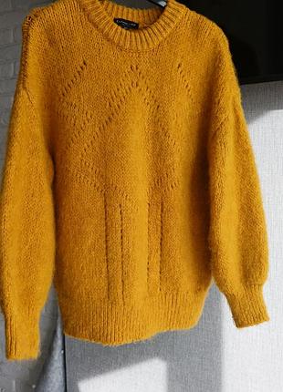 Объемный теплый свитер🔥🔥🔥