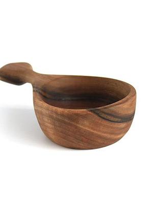 Кукса/чашка с ореха ручной работы(1213)