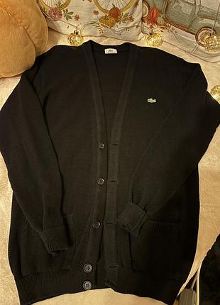 Lacoste класичний кардиган m/l 100% бавовна 3