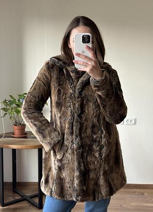 Зимова штучна шубка