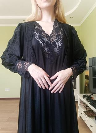 Ідеальний пеньюар вінтажний з мереживом