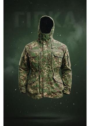 Куртка тактическая зимняя горка хищник