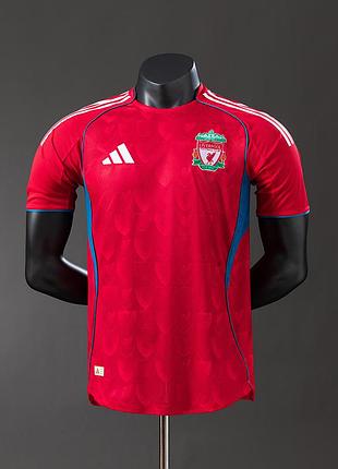 Футболка леверпуль адидас в ретро стиле special edition футбольная форма liverpool adidas