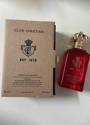 Парфюмированная вода тестер clive christian crown collection