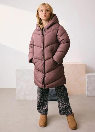 Зимове пальто для дівчаток