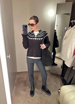 Вовняно - кашеміровий кардиган cos