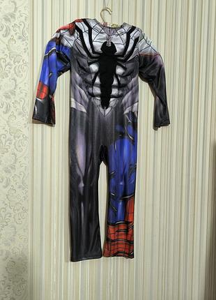 Карнавальный костюм окном человек паук спайдермен человек паук супергерой марвел