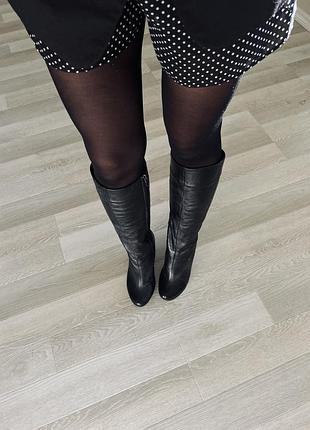 Шкіряні чоботи