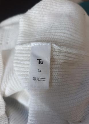 Стильный вязаный свитер 6