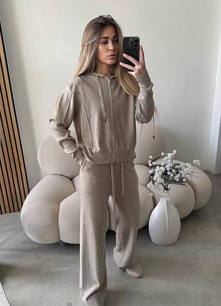 Жіночий люксовий костюм з кашеміром lоrо ріаnа