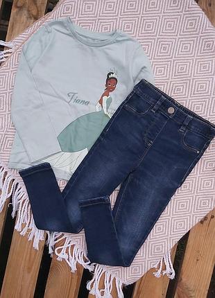 Набор реглан и джеггинсы для девочки 4-5 лет 🎀