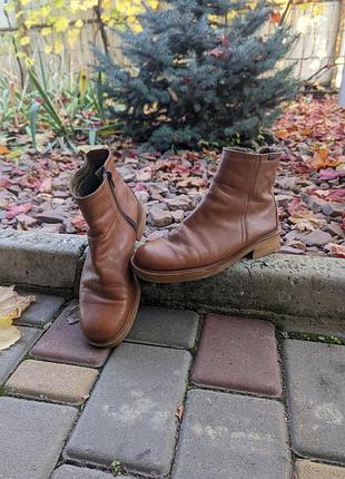 Жіночі шкіряні черевики 39 розмір