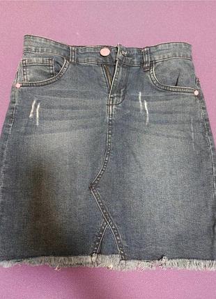 Джинсова спідниця