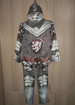Костюм карнавальный рыцарь на 7-8 лет рост 122-128см