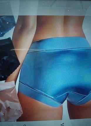 Трусики сатин стрейч размеры м  6штук и xxl 4штуки