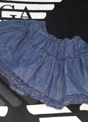 Джинсовая юбка фирма george