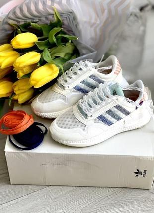 Мужские кроссовки adidas zx 500 white