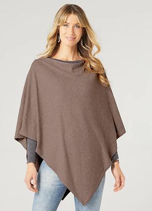 Кашемірове пончо накидка жилетка кашемір