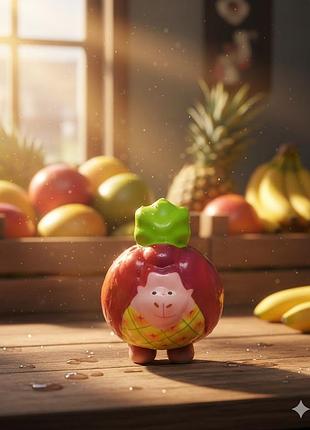 Игрушка антистресс сквиш орангутинные анансини oranguni anannasini italian brainrot итальянский брейнрот игрушка для детей 10 см