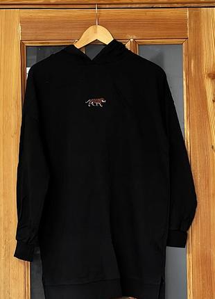 Довге худі з капюшоном, l