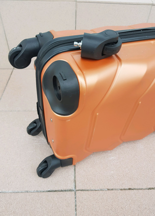 Чемоданы дорожные фирма fly 147 luggage оранжевый10 фото