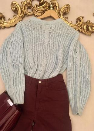 Свитер голубой 💙