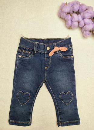 Джинси на дівчинку 3-6 міс. (62-68)