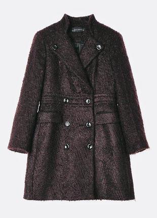 Пальто тепле жіноче zara тепле зимове демісезонне
