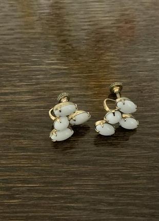 Кліпси вінтаж біжутерія сша