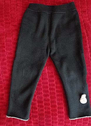 Теплые лосины для девочки