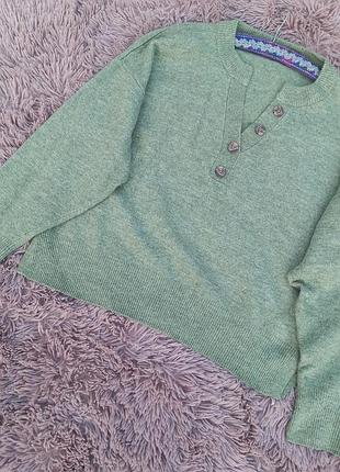 Светр великого розміру з додаванням вовни