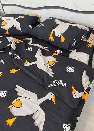 Пододеяльник хорошего качества "гусы", из плотной бязи, все размеры. пошив!