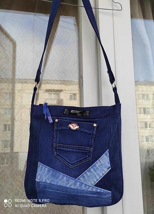 Джинсова сумка