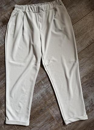 Штани на резинці з кишенями